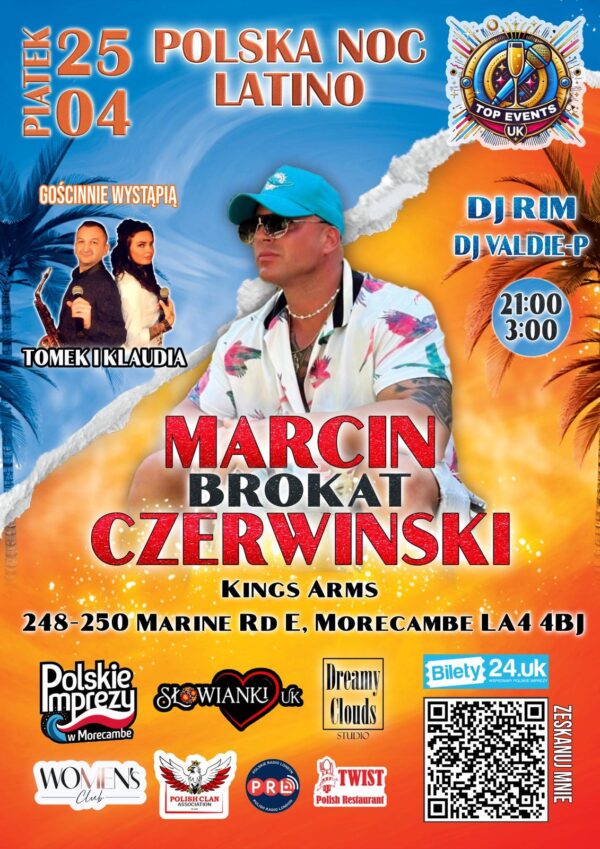 Polska Noc w Brokacie – Latino Regetonowy Wieczór!